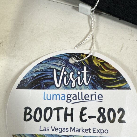 Lumagallerie Sleepy Jack Russel Pup Night Aja Terrier Black Canvas Bag - Picture 8 of 11